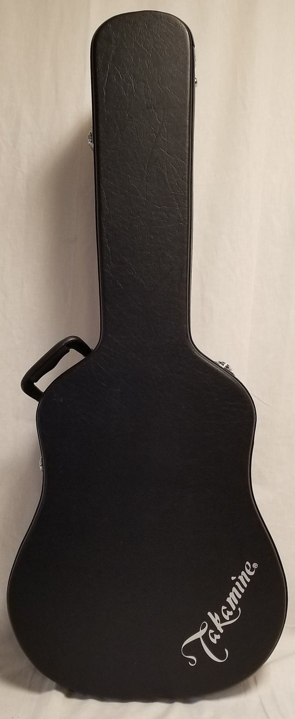 Takamine P1DC Pro-Series Solid Cedar Top Cutaway Acoustic./ Elec. Dreadnought Guitar, CT-4BII Electronics W/C