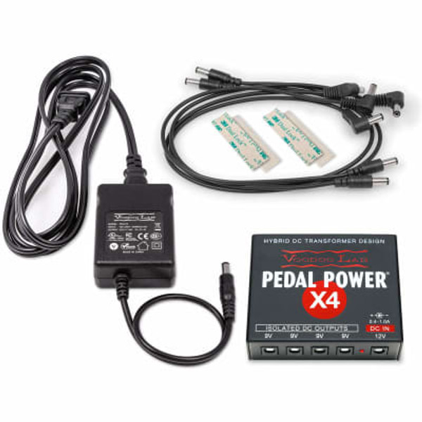 Pedal Power X4 Isolated Power Supply, Made in the U.S.A.