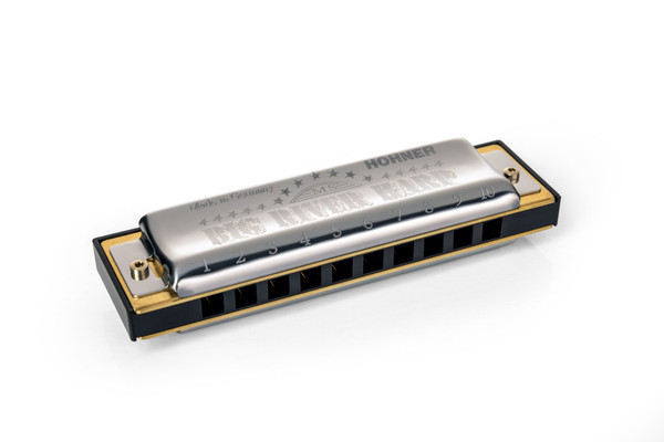 Hohner 590BX-EF Big River Harp Key Of E flat/D sharp Boxed Package Harmonica