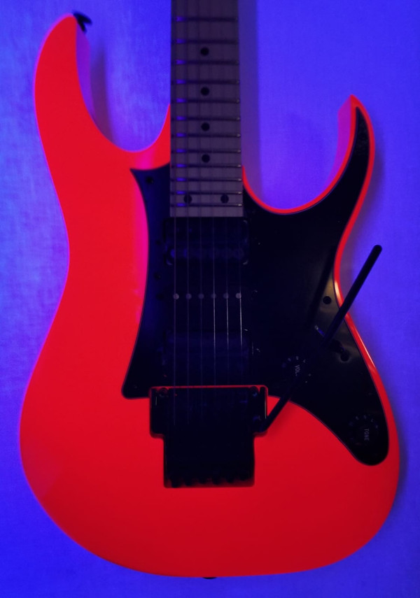 Ibanez RG Genesis Prestige Collection 6 String Electric Guitar, Road Flare Red