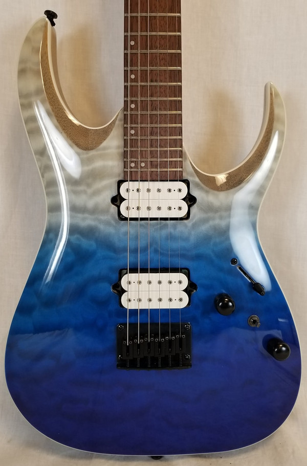 Ibanez RGA Standard High Performance Electric Guitar, Rosewood Fingerboard, Blue Iceberg Gradation Ibanez RGA Standard High Performance Electric Guitar, Rosewood Fingerboard, Blue Iceberg Gradation