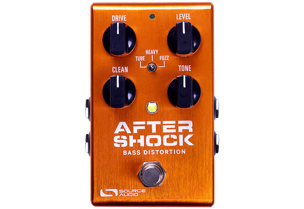 Source Audio One Series AfterShock Bass Distortion Effect Pedal