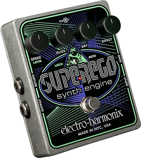 Electro Harmonix SuperEgo Synth Engine from Moog to EMS Effect Pedal