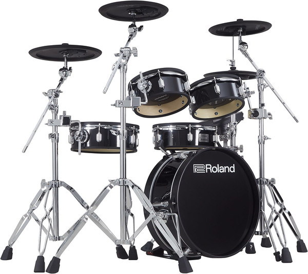 Roland VAD306 Electronic Drum Kit, Shallow-Depth Shells, TD-17 Module