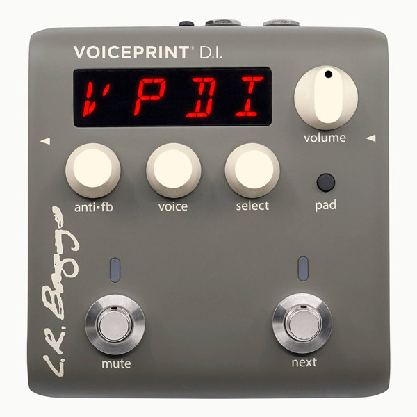 L.R.Baggs Voiceprint DI Acoustic Guitar Impulse Response Pedal with Voiceprint Technology