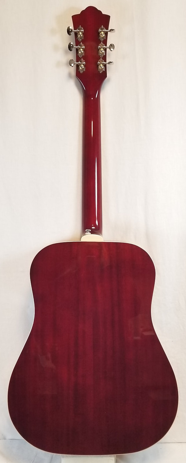 Guils D-140 Cherry Burst Acoustic Guitar W/Bag