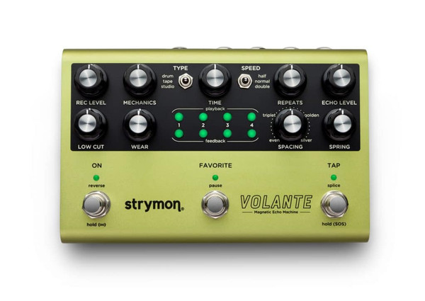 Strymon Volante Magnetic Drum and tap Echo Machine Delay Effect Pedal