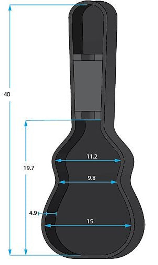 Gator TSA ATA Molded Classical Guitar Case