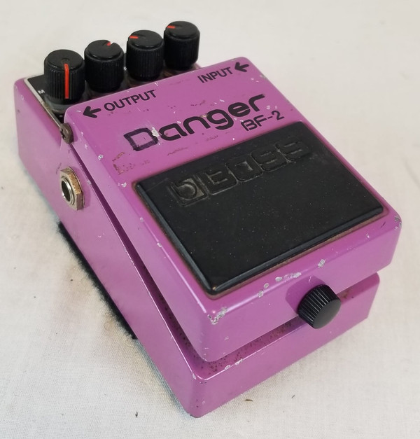 Boss Pre Owned Vintag BF-2 Flanger Effect Pedal From Early 80's Made In Japan MIJ