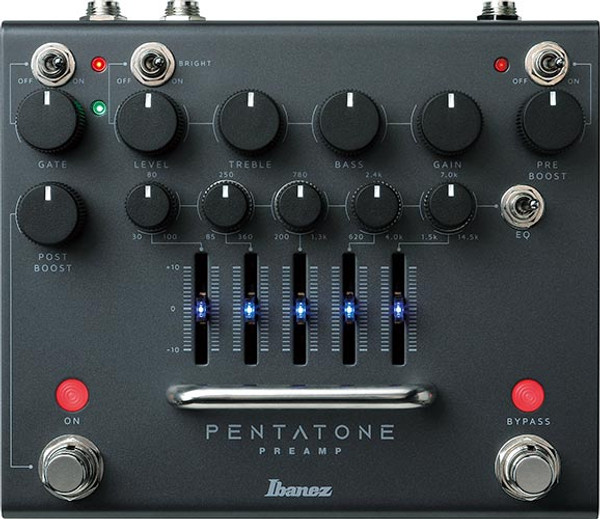 Ibanez PTPRE Pentatone Preamp Distortion Effect Pedal