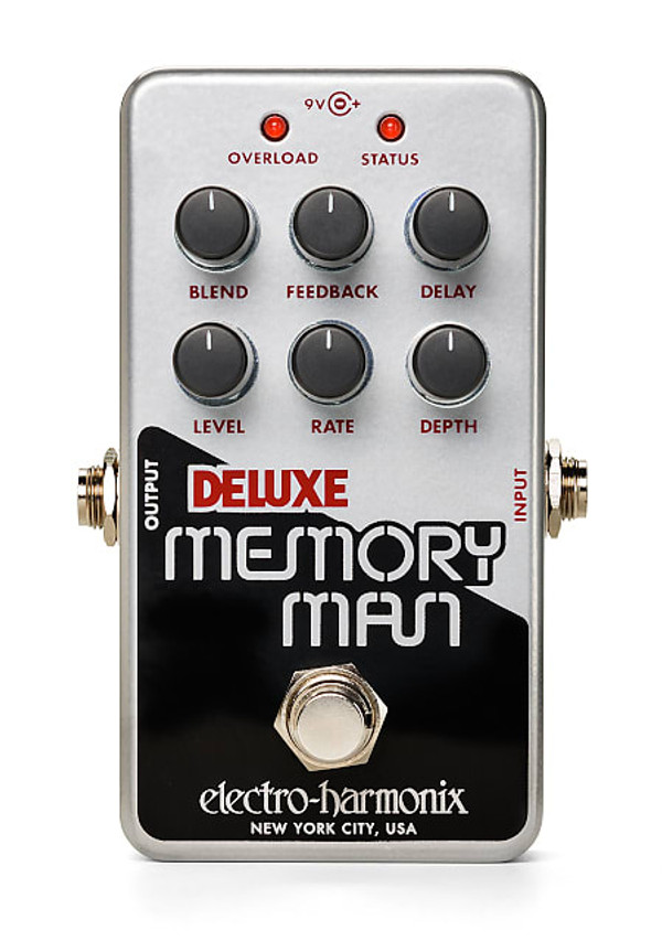 Electro Harmonix Nano Deluxe Memory Man Analog Delay Effect Pedal