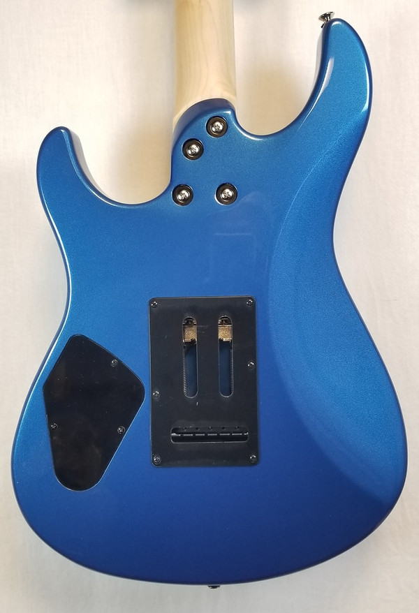 Yamaha PACS+12M Electric Guitar, Sparkle Blue with Gig Bag