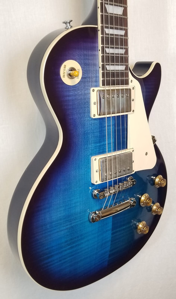 Gibson Les Paul Standard 50s Figured Top Blueberry Burst W/Case