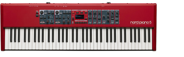 Nord Piano 5 73-note Triple Sensor keybed with Grand Weighted Action