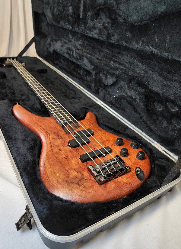 Pre Owned Vintage 1992 SR1500 EMG, Bubinga Electric Bass Made in Japan