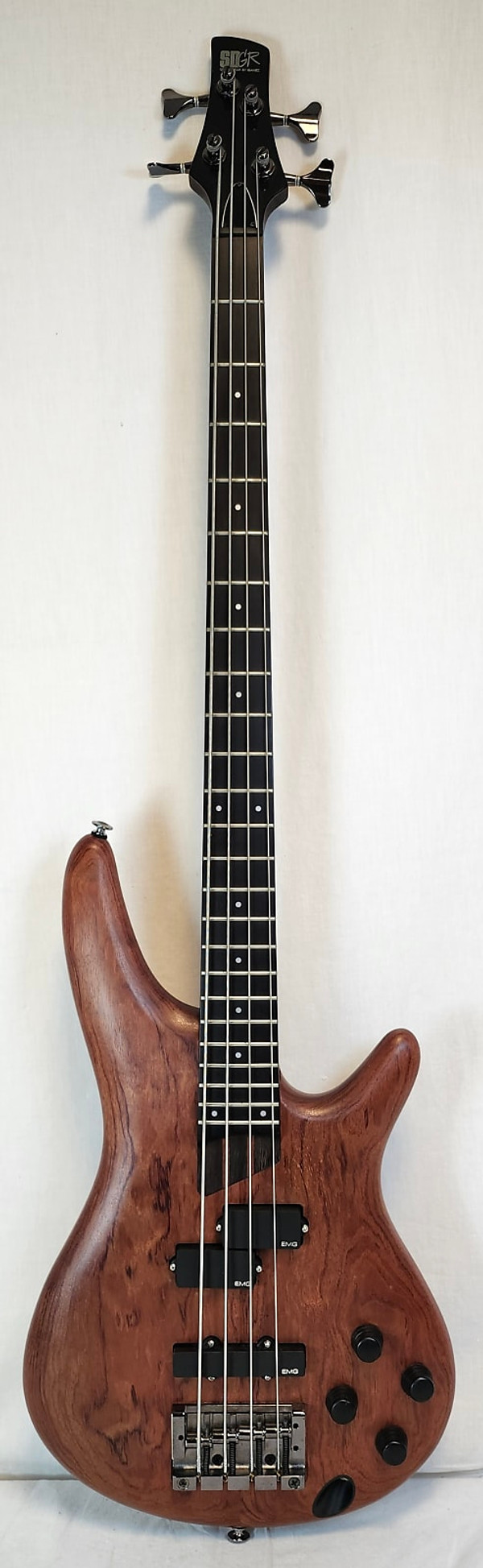 Pre Owned Vintage 1992 SR1500 EMG, Bubinga Electric Bass Made in Japan