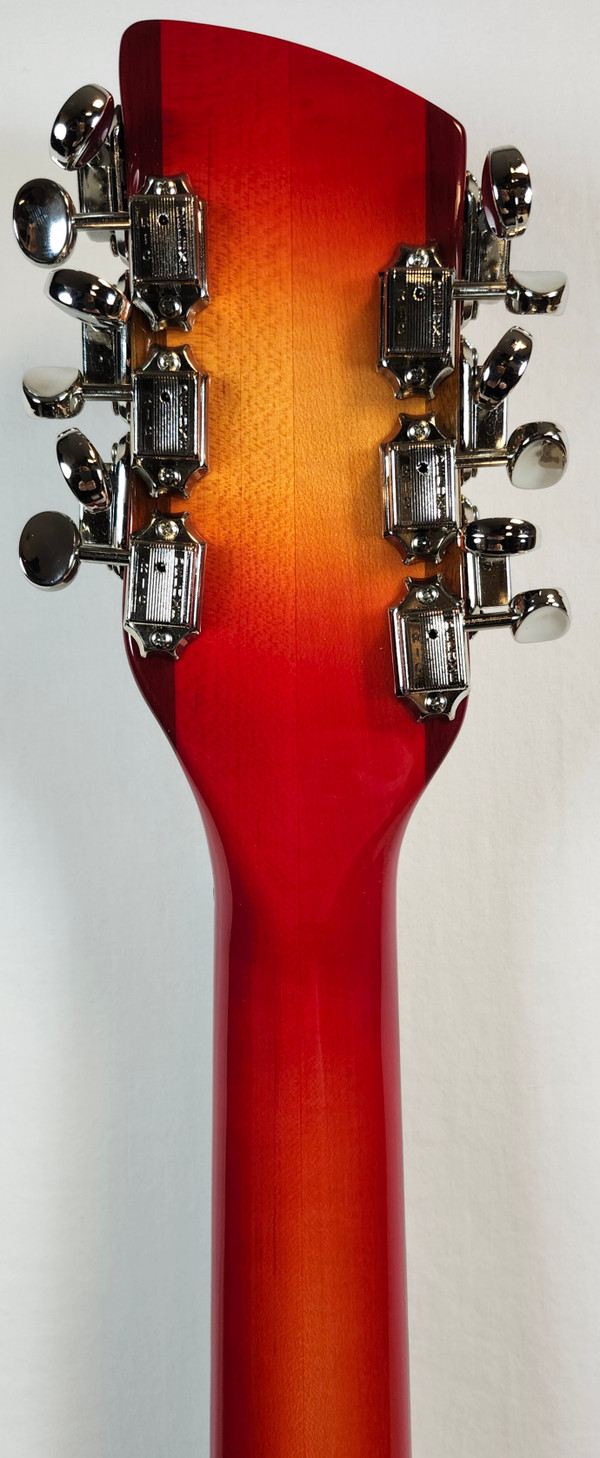 Rickenbacker 1993 Plus 12-String Semi-Hollow Guitar, Fire Glo, 3 Toaster Pickups, Stereo, HSC