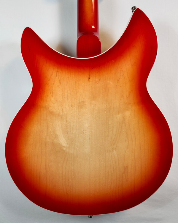 Rickenbacker 1993 Plus 12-String Semi-Hollow Guitar, Fire Glo, 3 Toaster Pickups, Stereo, HSC