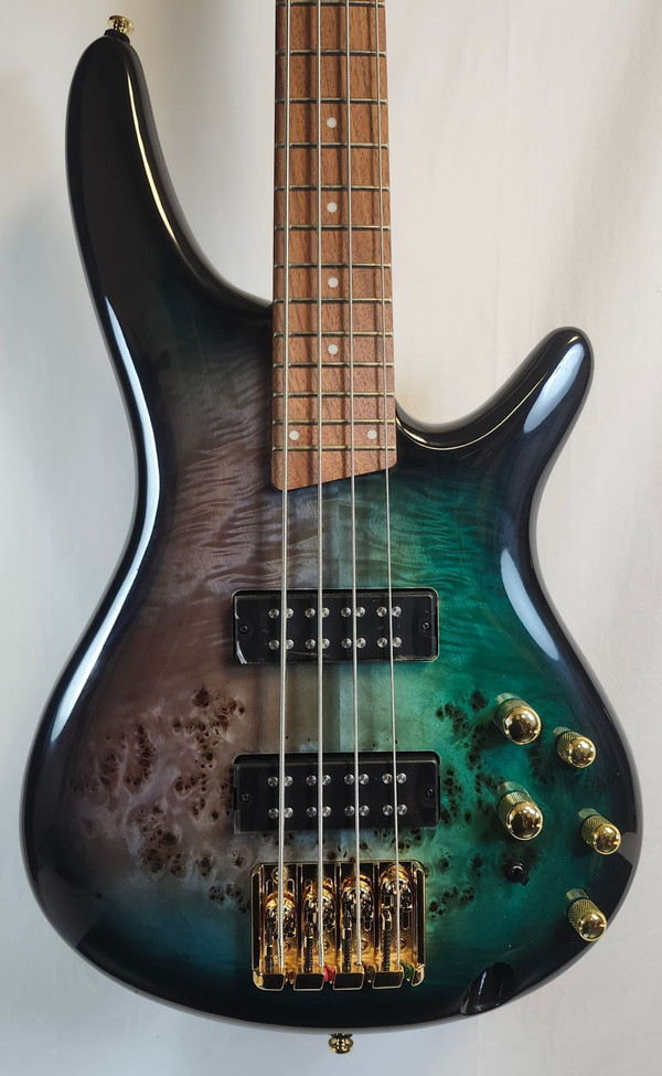 Ibanez SR400EPBDXTSU SR Standard 4 String Electric Bass, Tropical Seafloor Burst