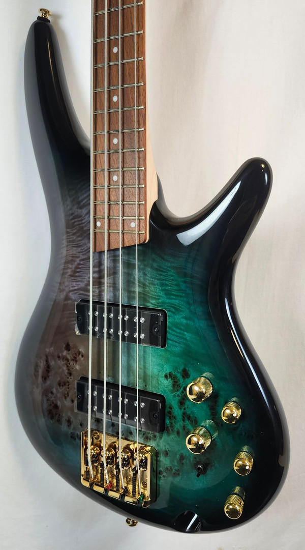 Ibanez SR400EPBDXTSU SR Standard 4 String Electric Bass, Tropical Seafloor Burst