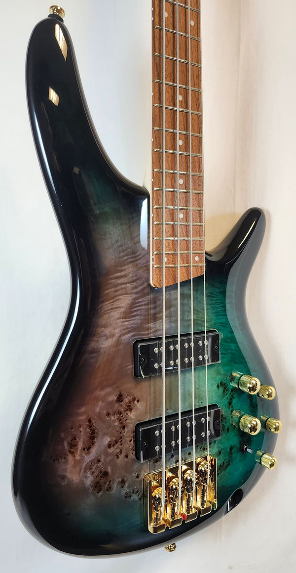 Ibanez SR400EPBDXTSU SR Standard 4 String Electric Bass, Tropical Seafloor Burst