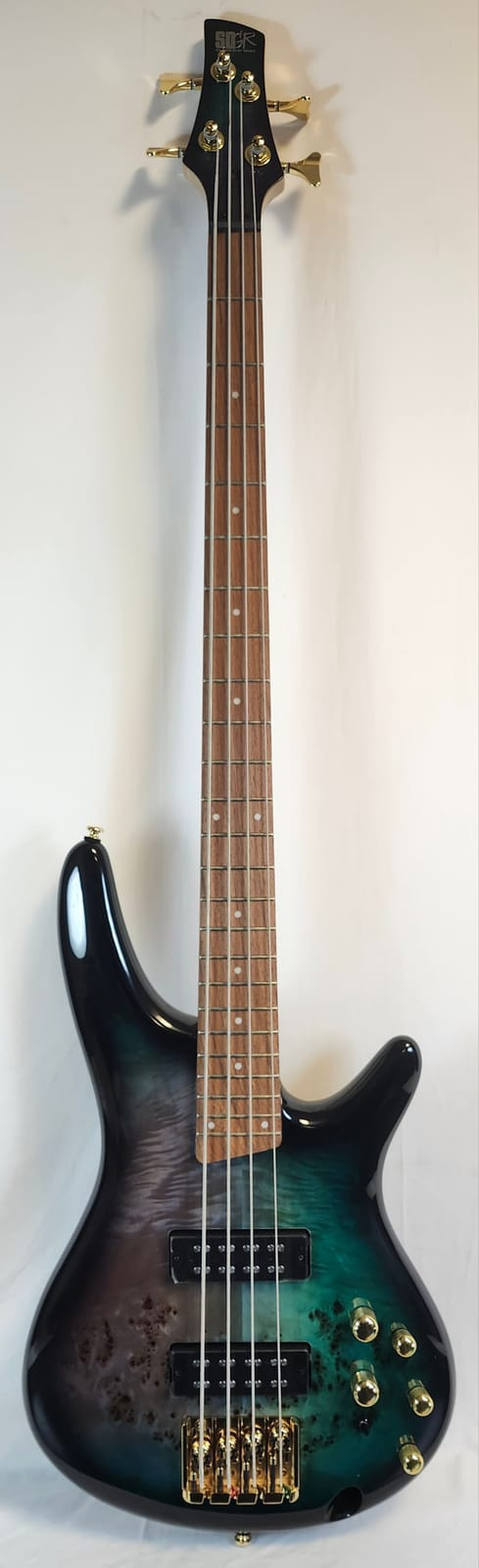 Ibanez SR400EPBDXTSU SR Standard 4 String Electric Bass, Tropical Seafloor Burst