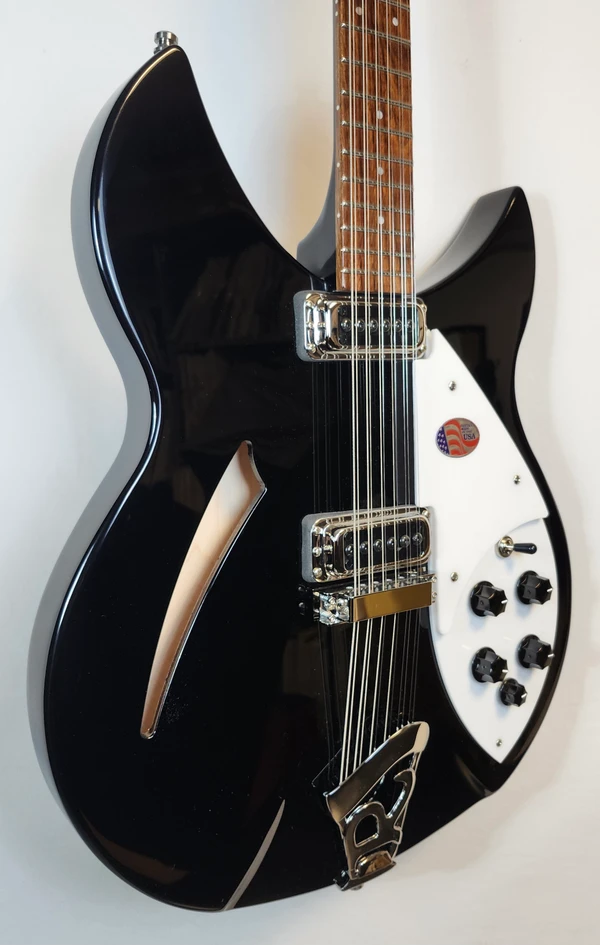 Rickenbacker 330/12 JG, 330 JetGlo 12-String Hollowbody Guitar, w/HSC