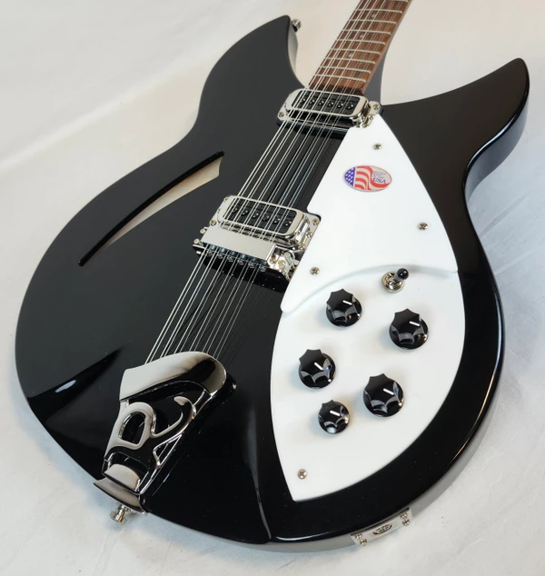Rickenbacker 330/12 JG, 330 JetGlo 12-String Hollowbody Guitar, w/HSC