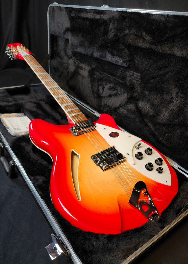 Rickenbacker 360/12 FireGlo 12-String Hollowbody Guitar, Stereo, HSC