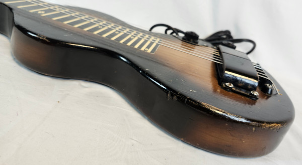 Rickenbacker Vintage "Rickenbacher" Electro Model 59 Lap Steel, 1938, Wood Body, Pre-War Horseshoe Pickup, Attached Cable, w/Case