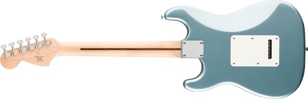 Squier Affinity Series™ Stratocaster® Junior HSS, Laurel Fingerboard, White Pickguard, Ice Blue Metallic