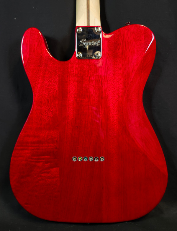 Squier Affinity Telecaster FMT SH, Laurel FB, Crimson Red Transparent Squier Affinity Telecaster FMT SH, Laurel FB, Crimson Red Transparent