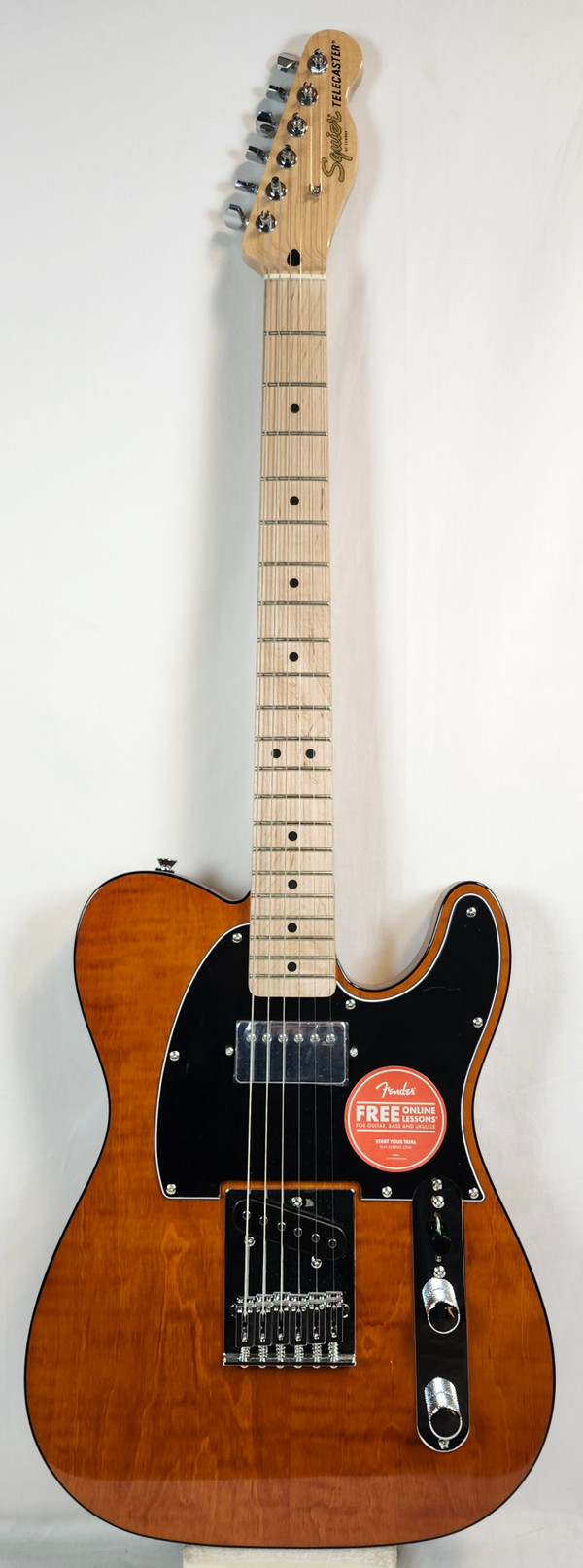 Squier Affinity Telecaster FMT SH, Maple FB, Black Pickguard, Mocha