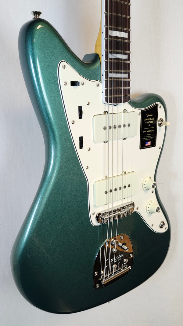 Fender American Vintage II 1966 Jazzmaster, Rosewood Fingerboard, Sherwood Green Metallic