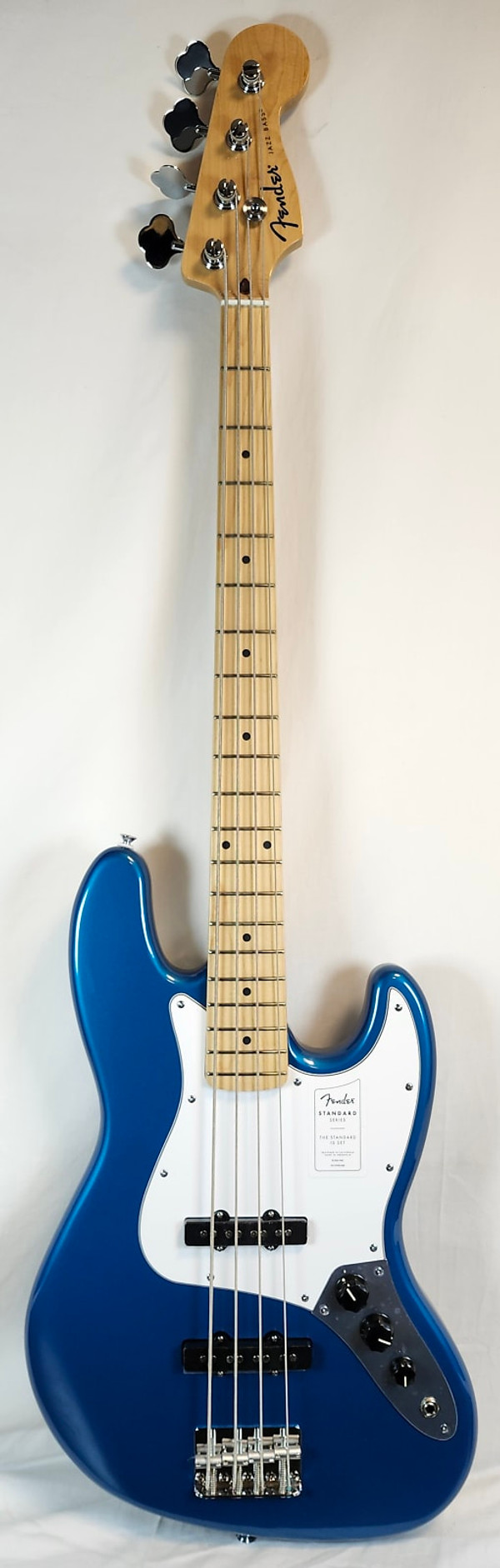 Fender Standard Jazz Bass, Maple Fingerboard, Aqua Marine Metallic