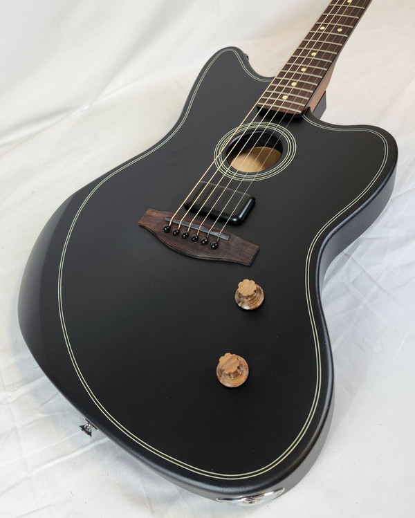 Fender Acoustasonic Standard Jazzmaster, Black