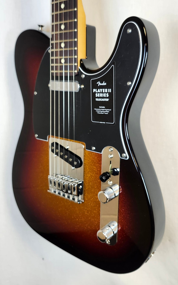 Fender Player II Telecaster, Rosewood Fingerboard, Sparkle 3-Color Sunburst