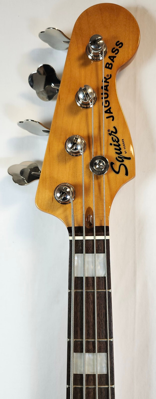 Squier Classic Vibe Jaguar Electric Bass Guitar, Laurel Fingerboard, 3-Color Sunburst