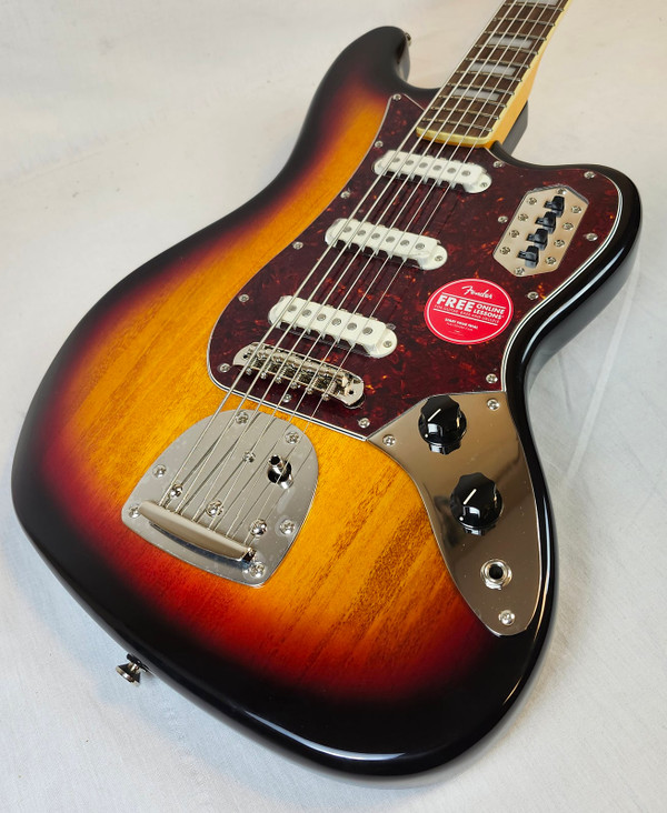 Squier Classic Vibe Bass VI, Laurel Fingerboard, 3-Color Sunburst