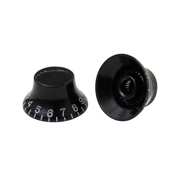 Gibson Top Hat Guitar Knobs - Black Pack of 4