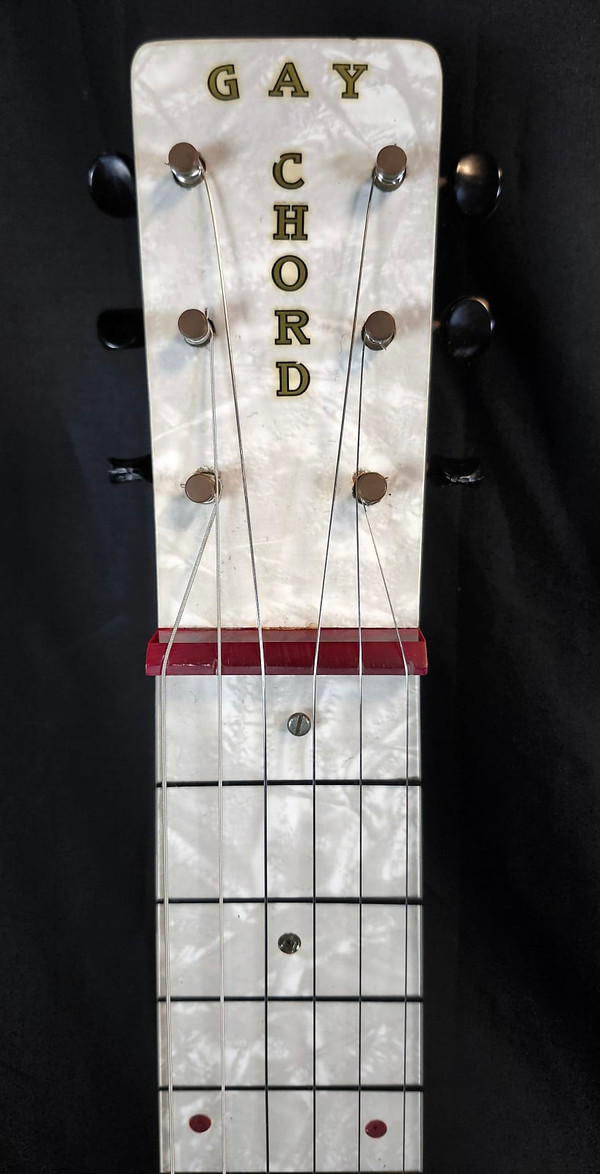 Guyatone Pre Owned Gay Chord Vintage Electric Lap Steel, Circa 1950's, MIJ, Mother Of Pearl