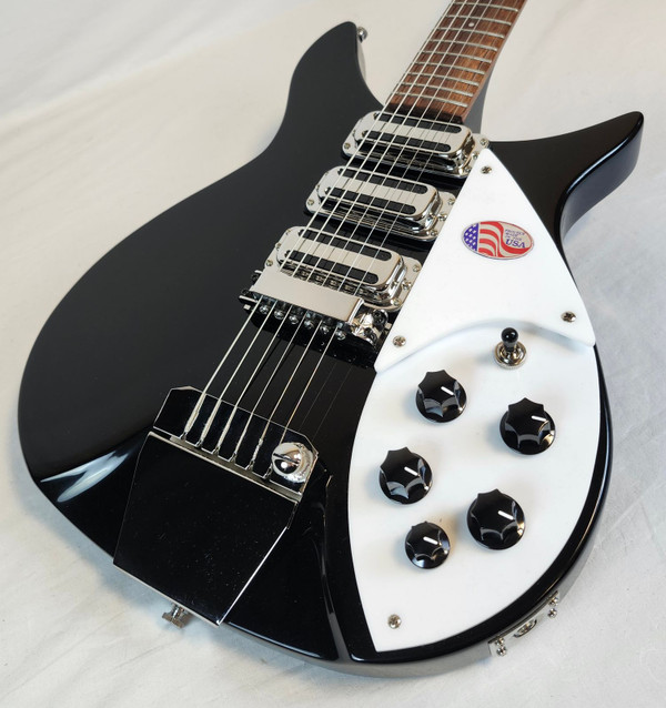 Rickenbacker 325C64 Jet Glo Miami, 3 Toaster Pickups, w/Vibrato, Short Scale, HSC