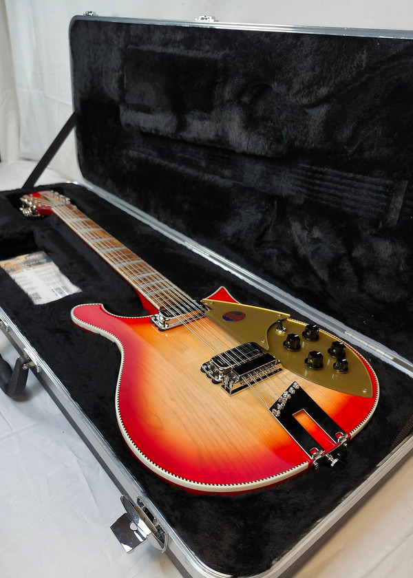 Rickenbacker 660/12 Fire Glo 12-String Electric Guitar, Toaster Pickups, Wide Neck, w/HSC Rickenbacker 660/12 Fire Glo 12-String Electric Guitar, Toaster Pickups, Wide Neck, w/HSC