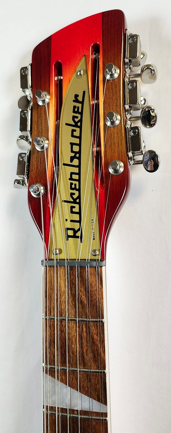 Rickenbacker 660/12 Fire Glo 12-String Electric Guitar, Toaster Pickups, Wide Neck, w/HSC Rickenbacker 660/12 Fire Glo 12-String Electric Guitar, Toaster Pickups, Wide Neck, w/HSC