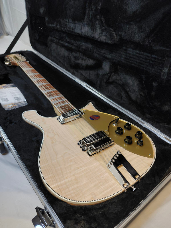 Rickenbacker 660 12 MG Maple Glo 12 String Electric Guitar, Toaster Pickups, Wide Neck Rickenbacker 660 12 MG Maple Glo 12 String Electric Guitar, Toaster Pickups, Wide Neck