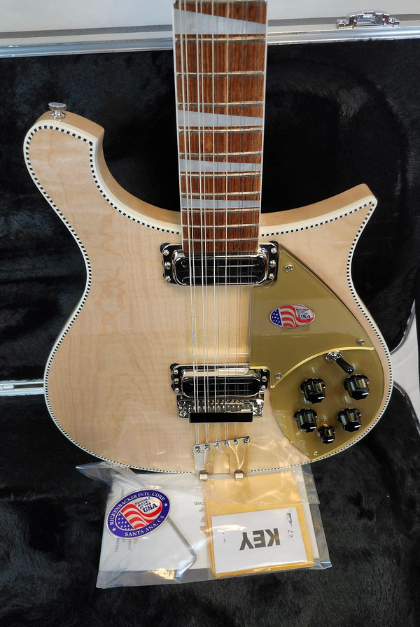 Rickenbacker 660 12 MG Maple Glo 12 String Electric Guitar, Toaster Pickups, Wide Neck Rickenbacker 660 12 MG Maple Glo 12 String Electric Guitar, Toaster Pickups, Wide Neck