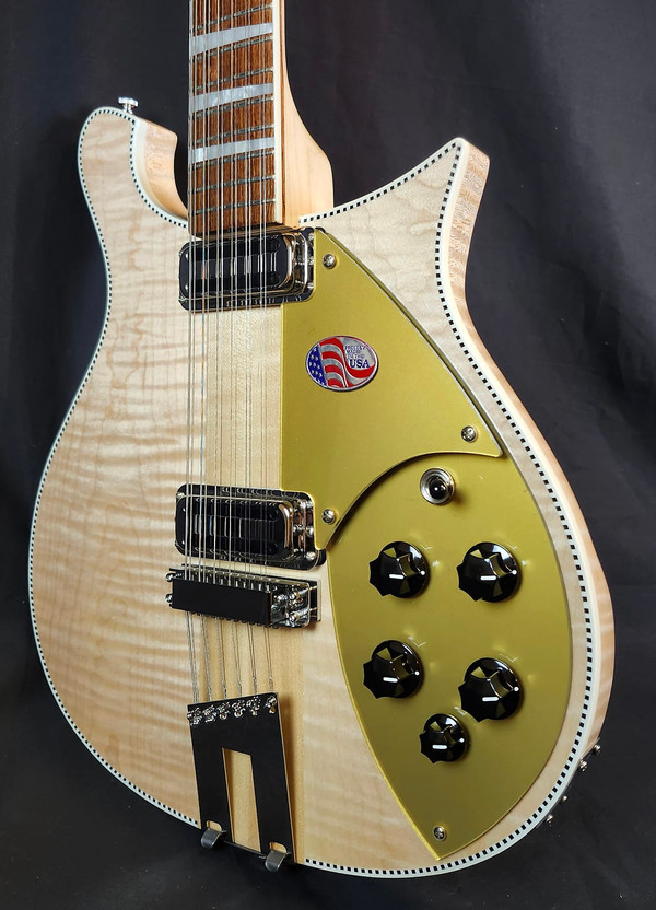 Rickenbacker 660 12 MG Maple Glo 12 String Electric Guitar, Toaster Pickups, Wide Neck Rickenbacker 660 12 MG Maple Glo 12 String Electric Guitar, Toaster Pickups, Wide Neck