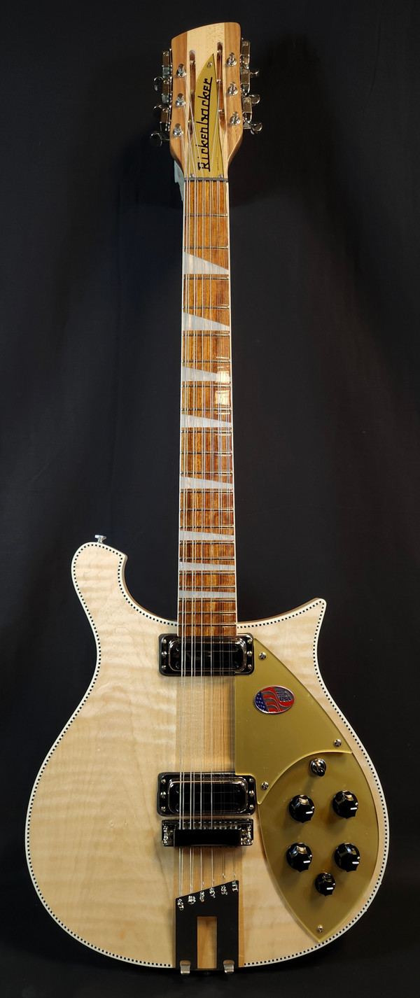 Rickenbacker 660 12 MG Maple Glo 12 String, Toaster Pickups, w/HSC