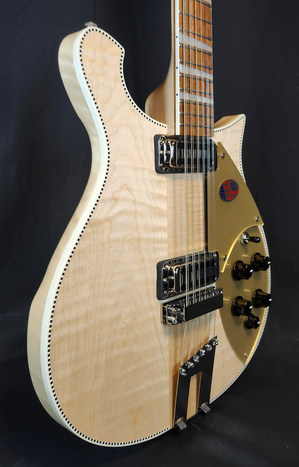 Rickenbacker 660 12 MG Maple Glo 12 String, Toaster Pickups, w/HSC