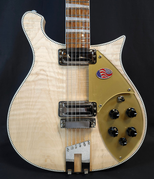 Rickenbacker 660 12 MG Maple Glo 12 String, Toaster Pickups, w/HSC